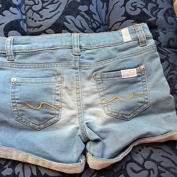 7 For All Mankind Girls 2 Pc Short Set NWT - Picture 10 of 11